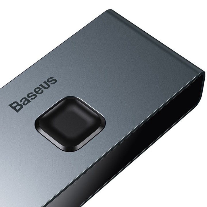 Baseus Matrix HDMI 4K HD Splitter Splitter cavo grigio