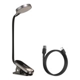 Baseus Mini Lampada clip DGRAD-0G Wireless LED Lampada clip grigia