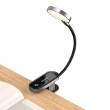Baseus Mini Lampada clip DGRAD-0G Wireless LED Lampada clip grigia
