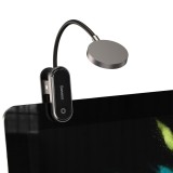 Baseus Mini Lampada clip DGRAD-0G Wireless LED Lampada clip grigia