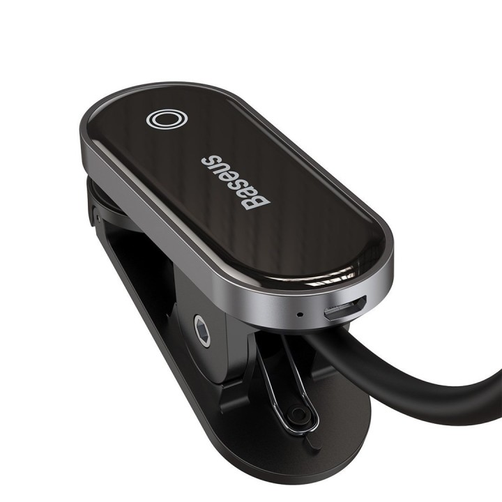 Baseus Mini Lampada clip DGRAD-0G Wireless LED Lampada clip grigia