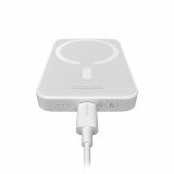 Baseus P10059002223-00 power bank 6000 mAh ricarica wireless bianco