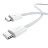 Baseus Superior USB C a cavo dati USB C 1 m 30 W bianco