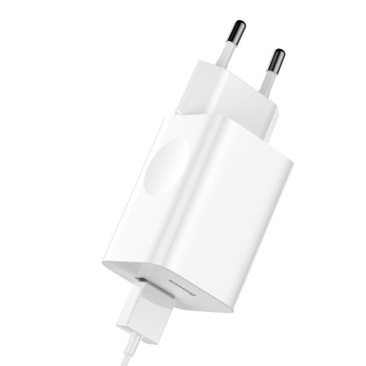 Caricabatterie da rete Baseus Caricatore rapido USB 3.0 - bianco