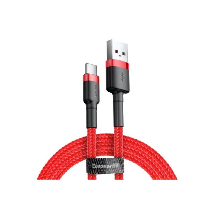 USB-C cavo Baseus Cafule 2A 2m (rosso)