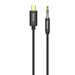 USB-C a 3.5mm cavo audio mini jack Baseus Yiven 1.2m (nero)