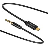 USB-C a 3.5mm cavo audio mini jack Baseus Yiven 1.2m (nero)