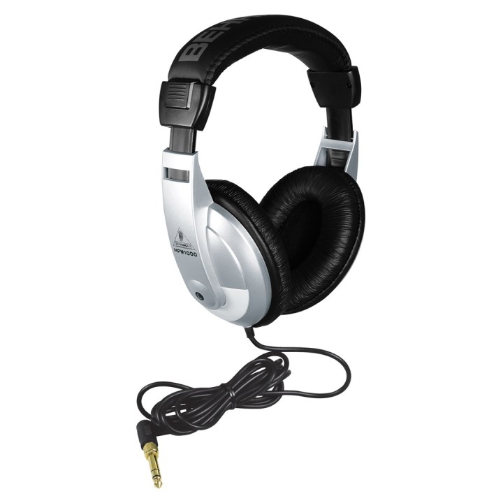 Behringer HPM1000 cuffie/headset cablate musica nero argento