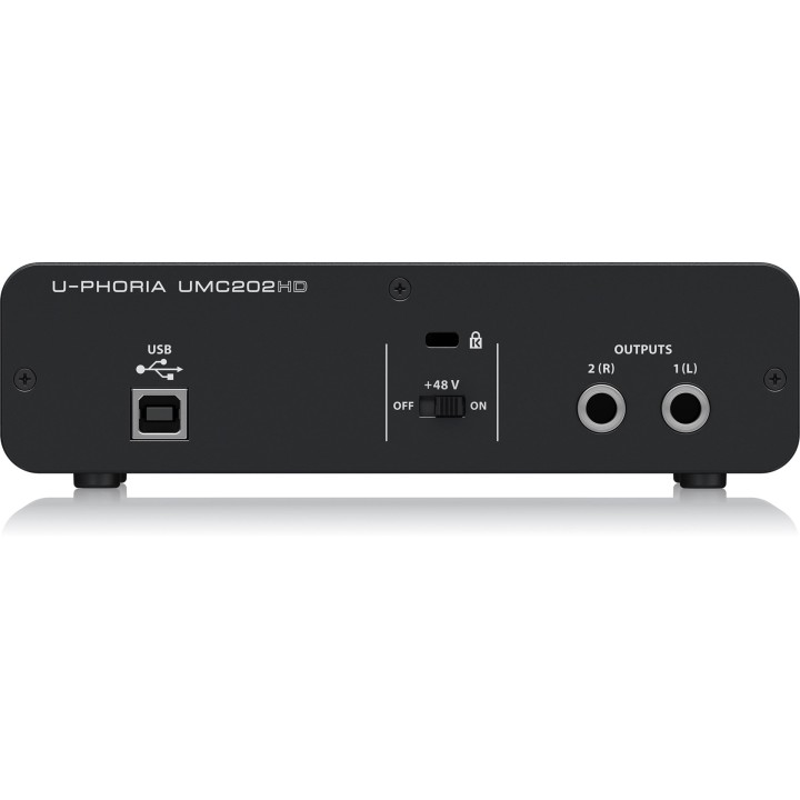 Behringer UMC202HD interfaccia audio per registrazione