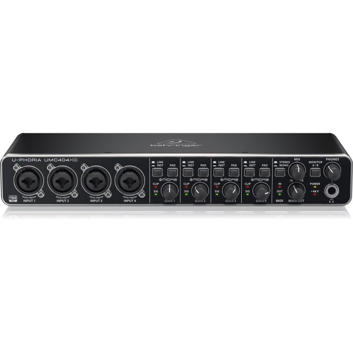 Behringer UMC404HD interfaccia audio per registrazione