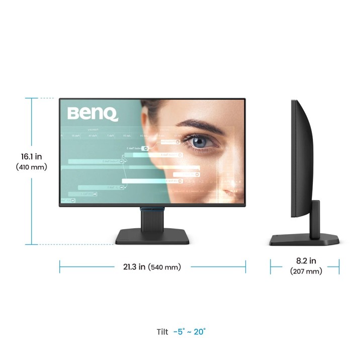 BenQ GW2490C monitor per computer 60.5 cm (23.8 ) 1920 x 1080 pixel Full HD nero