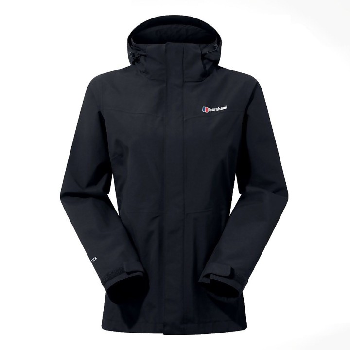 BERGHAUS Hillwalker Gore-Tex InterActive Jacket - giacca da donna taglia S (nero)