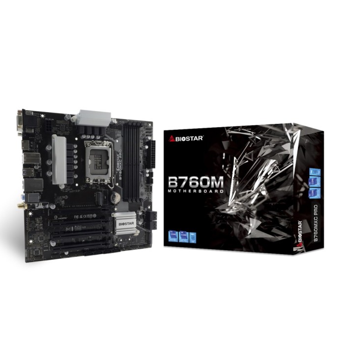 BIOSTAR B760MXC PRO scheda madre