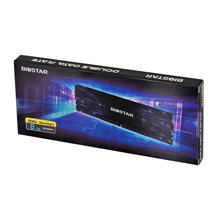 Modulo memoria Biostar DDR4 Storming V 8 GB 1 x 8 GB 3200 MHz (DX32NU4H08)