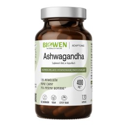 BIOWEN Ashwagandha – integratore alimentare per l'uomo – 120 capsule