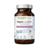 BIOWEN Magnesium 4x con potassio – integratore alimentare per l'uomo – 100 capsule