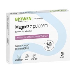 BIOWEN Magnesio con potassio – integratore alimentare