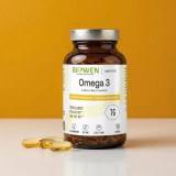 BIOWEN Omega 3 - 660 mg EPA 440 mg DHA – integratore alimentare per l'uomo – 90 capsule
