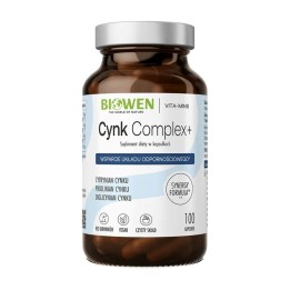 BIOWEN Zinc 3X Immunity – integratore alimentare per l'uomo – 100 capsule