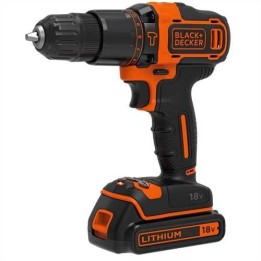 Black & Decker BDCHD18-QW trapano nero arancione 1400 RPM
