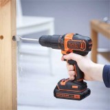Black & Decker BDCHD18-QW trapano nero arancione 1400 RPM
