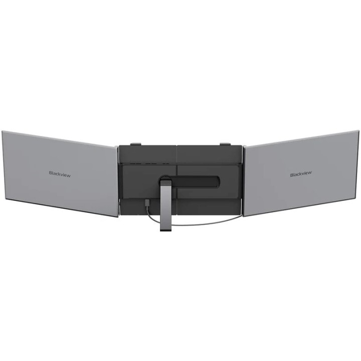Blackview DCM6 Pro - 14 estensore schermo portatile per laptop con supporto dual-monitor e porte 2 USB-C