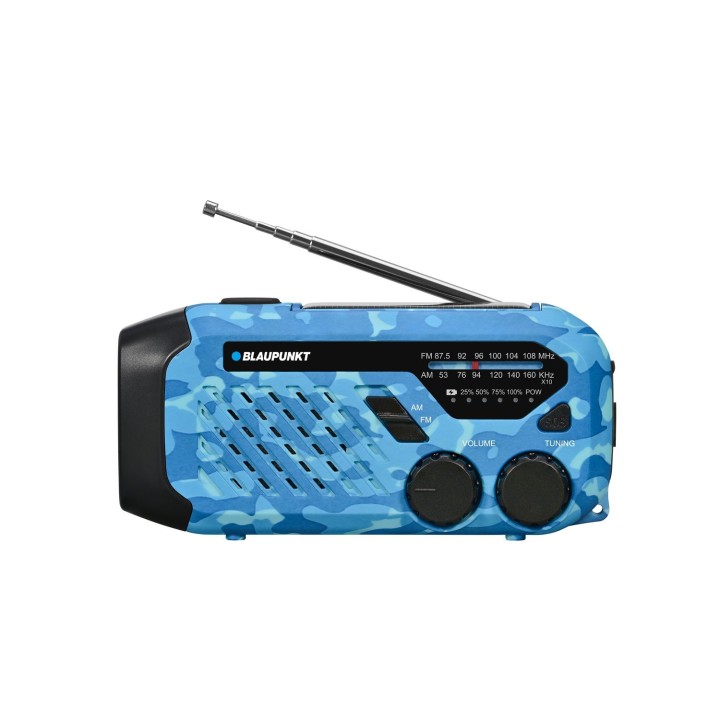 Radio sveglia BLAUPUNKT ER10BC mimetico blu