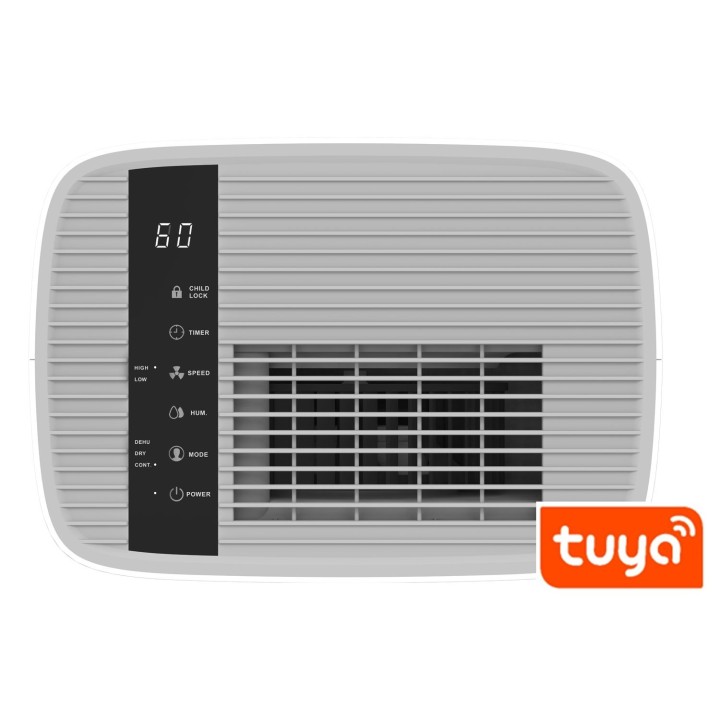 Blaupunkt ADH601 Deumidificatore 2.5 L 48 dB 245 W bianco