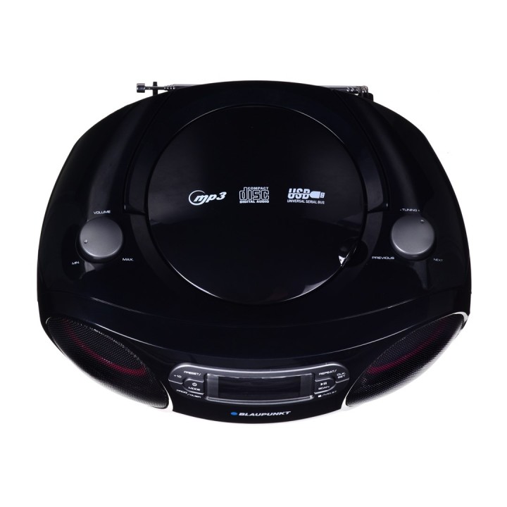 Blaupunkt BB18BK CD Lettore CD portatile Nero