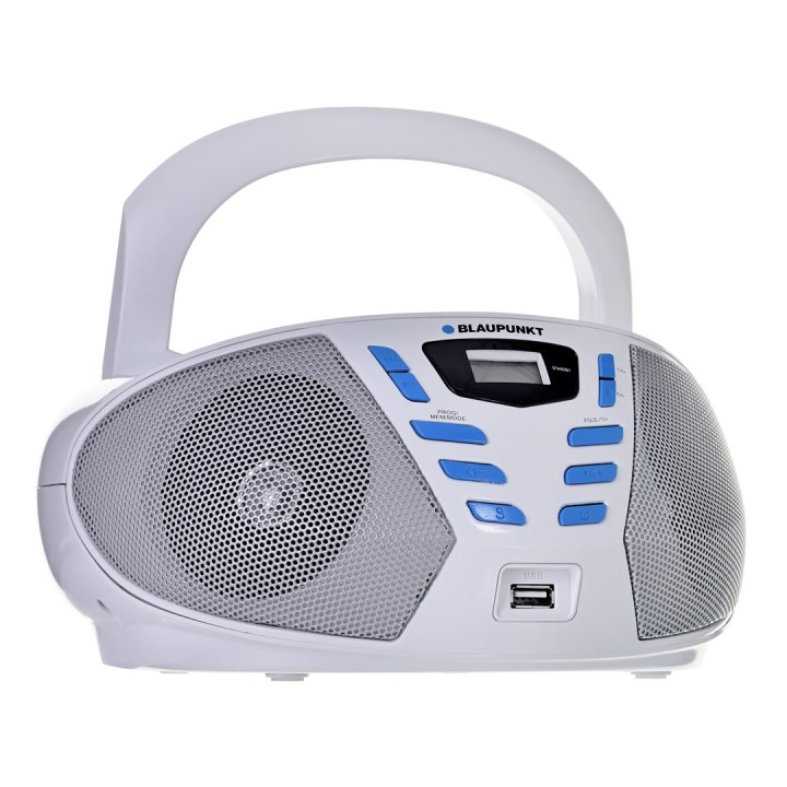 Blaupunkt BB7-WH Sistema stereo portatile digitale 2.4 W FM grigio MP3 riproduzione