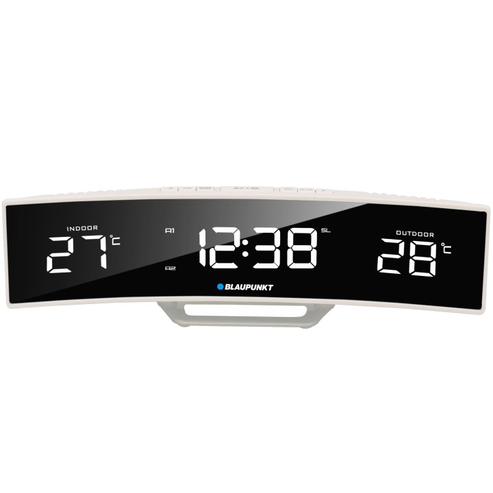 Blaupunkt CR12WH sveglia orologio sveglia digitale nero bianco