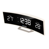 Blaupunkt CR12WH sveglia orologio sveglia digitale nero bianco