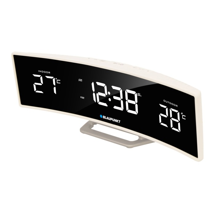 Blaupunkt CR12WH sveglia orologio sveglia digitale nero bianco