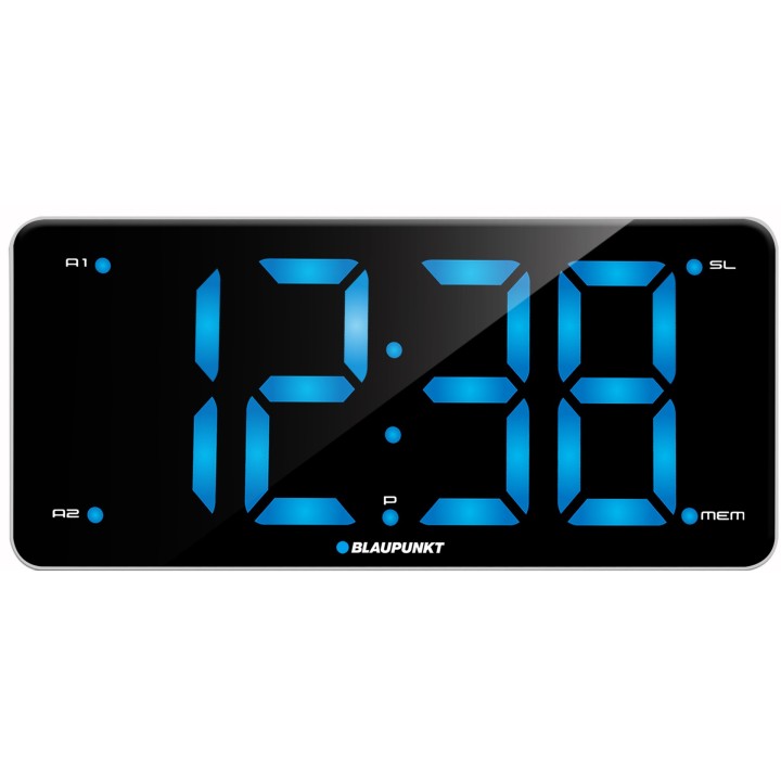 Blaupunkt CR15WH sveglia orologio sveglia digitale nero bianco