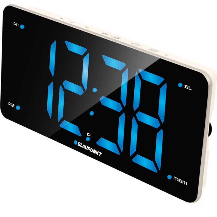 Blaupunkt CR15WH sveglia orologio sveglia digitale nero bianco