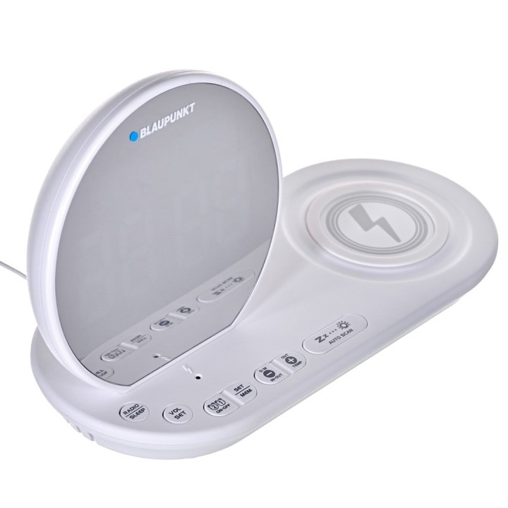 Blaupunkt CR85WH CHARGE Sveglia digitale Bianco