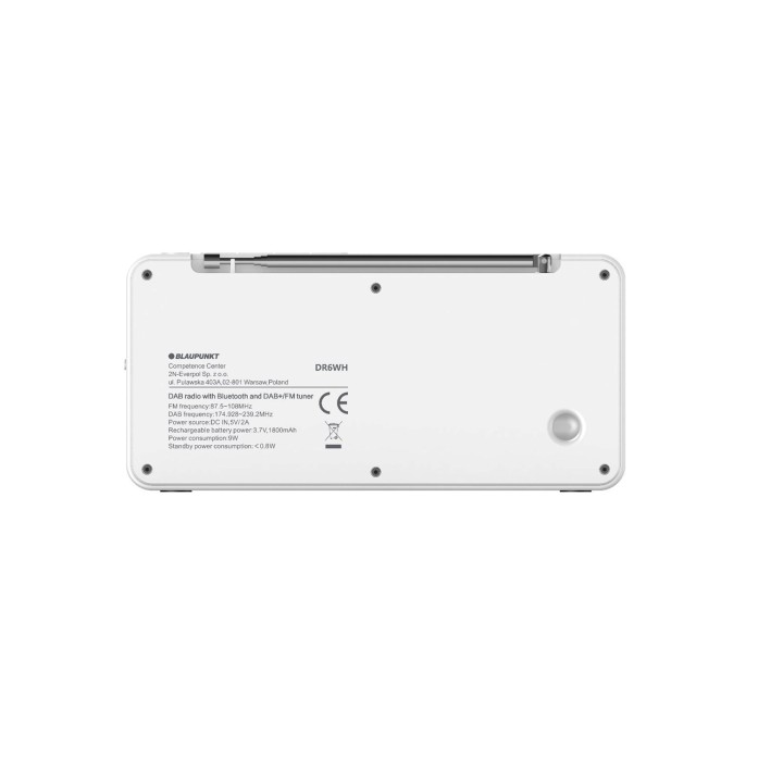 Blaupunkt DR6WH Radio portatile bianca