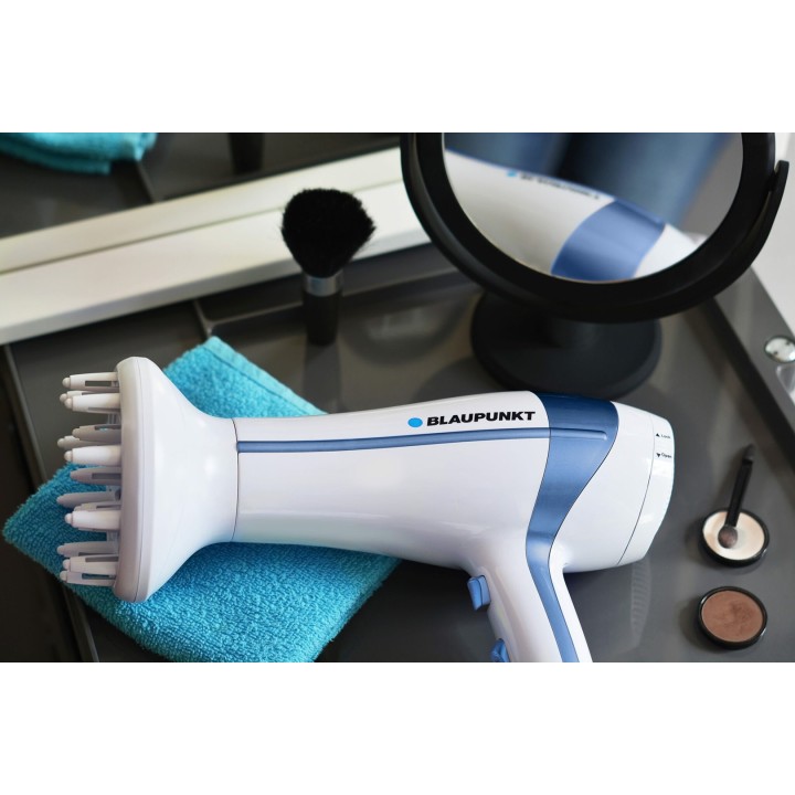 Blaupunkt HDD501BL Asciugacapelli 2000 W Blu Bianco