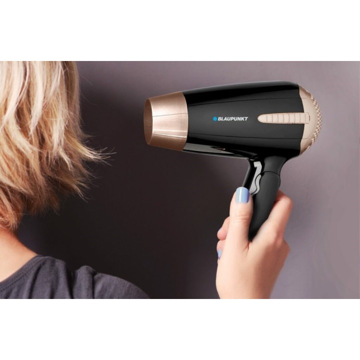Blaupunkt Hairdryer HDD301BK 1200W nero-oro