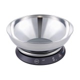 Blaupunkt Bilancia da cucina con ciotola in acciaio FKS602