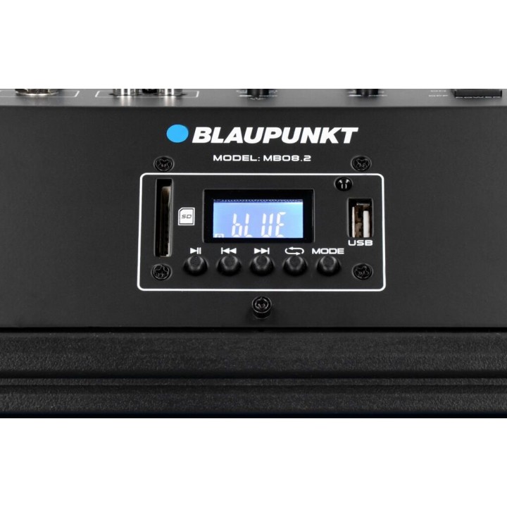 Blaupunkt MB08.2 Altoparlante monofonico nero blu wireless 600 W