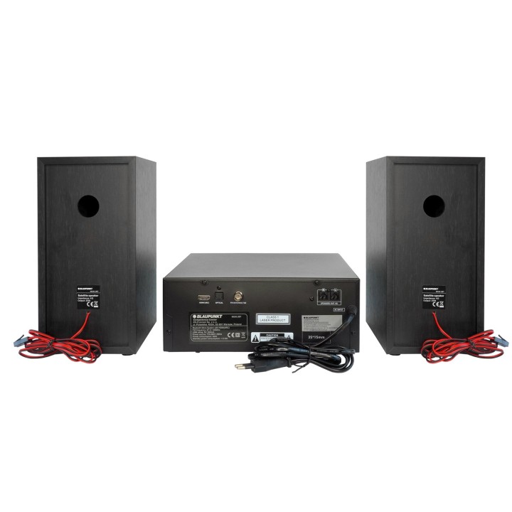 Blaupunkt MS30.2BT Bluetooth microfono nero