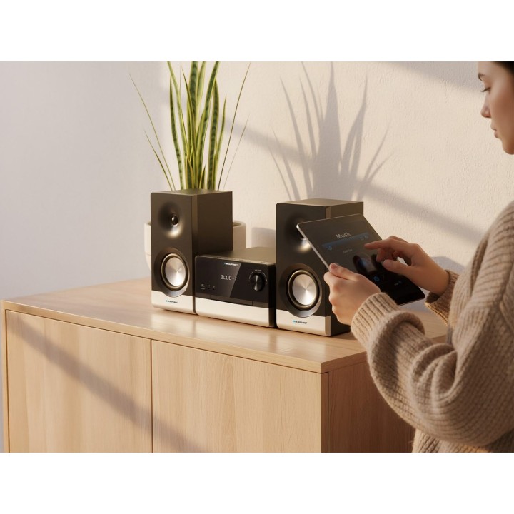 Blaupunkt MS40.2BT Micro impianto hi-fi nero