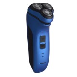 Blaupunkt MSR401 rasoio uomo rasoio rotante trimmer nero blu
