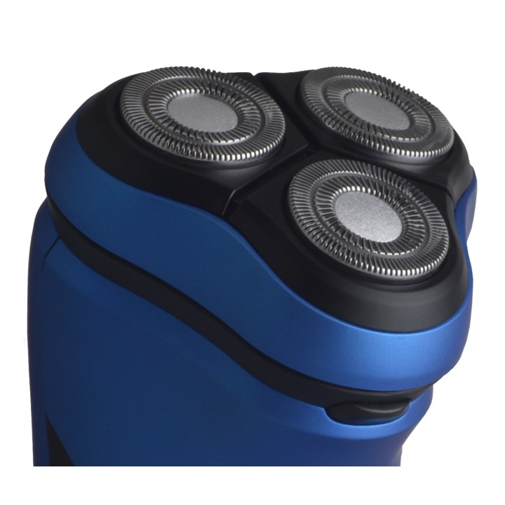 Blaupunkt MSR401 rasoio uomo rasoio rotante trimmer nero blu