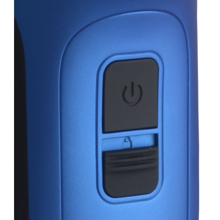 Blaupunkt MSR401 rasoio uomo rasoio rotante trimmer nero blu