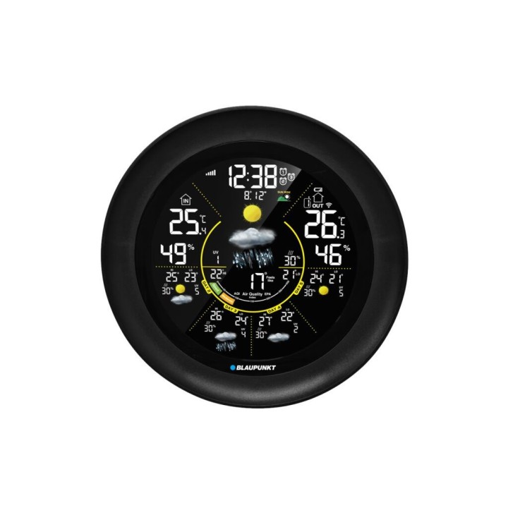 Blaupunkt WS65BK APP stazione meteo nera