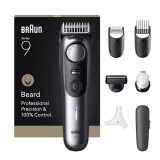 Braun BeardTrimmer 9 BT9520 trimmer per barba a batteria 52 2 cm bagnato e asciutto nero grigio