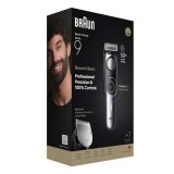 Braun BeardTrimmer 9 BT9520 trimmer per barba a batteria 52 2 cm bagnato e asciutto nero grigio