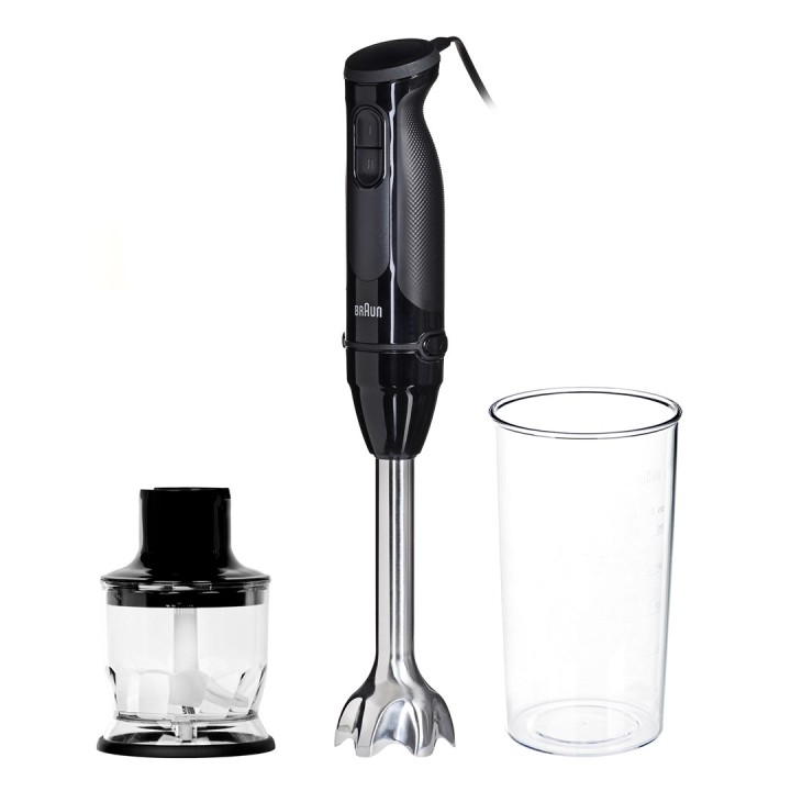 Braun MultiQuick 3 MQ30201M 0.6 L Frullatore a immersione 900 W nero acciaio satinato